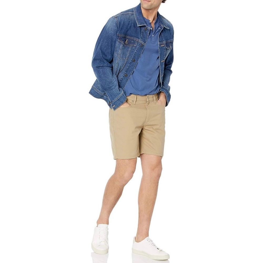 Amazon Essentials Men's 7" Inseam Stretch 5-Pocket Short - Picture 2 of 10